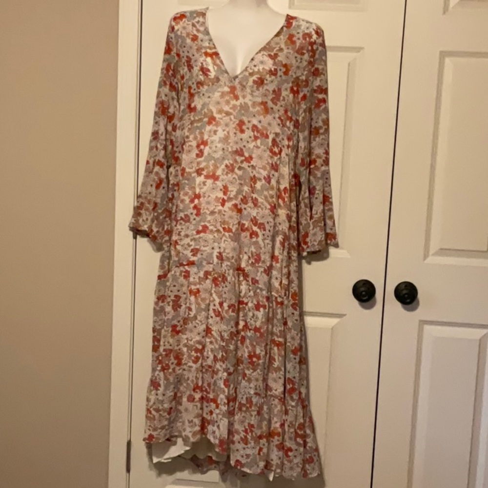 NWT Natural Life Boho Maxi dress Large